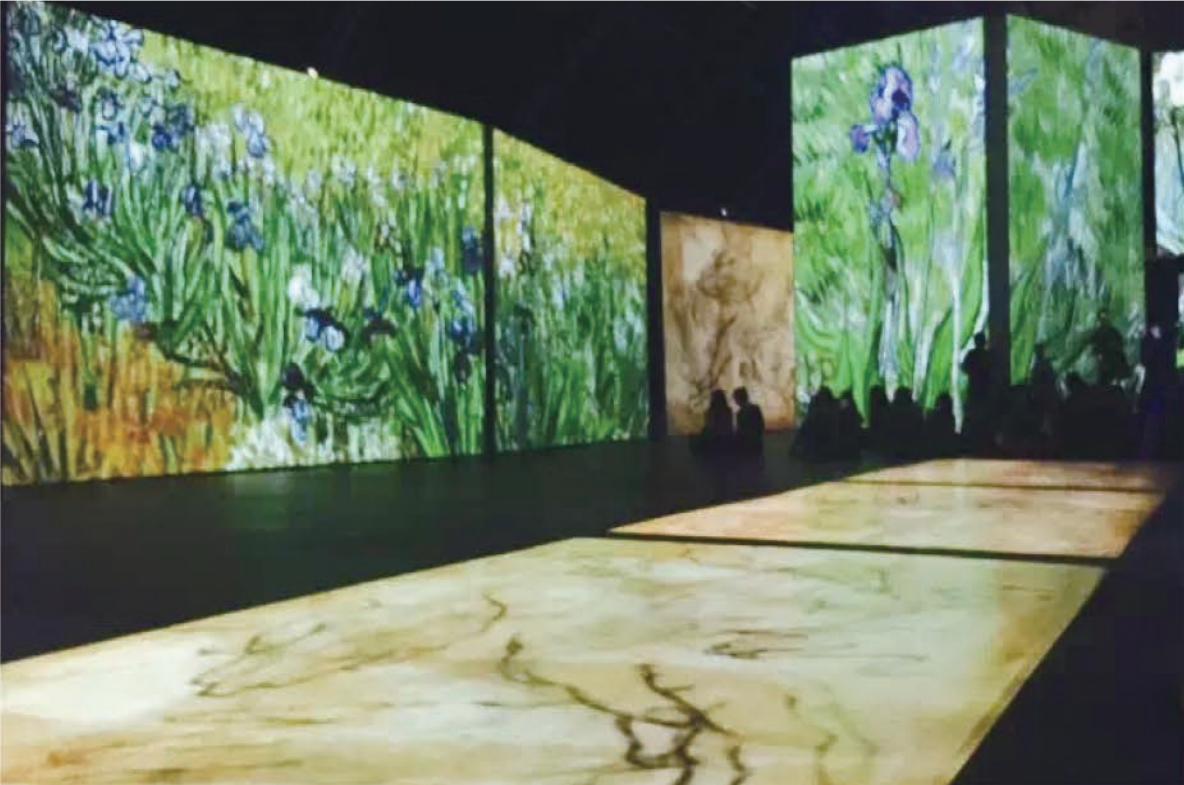 艺术画廊投影 — 展陈篇实景效果图 3